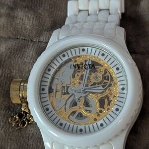 Invicta White and Gold Women's Watch